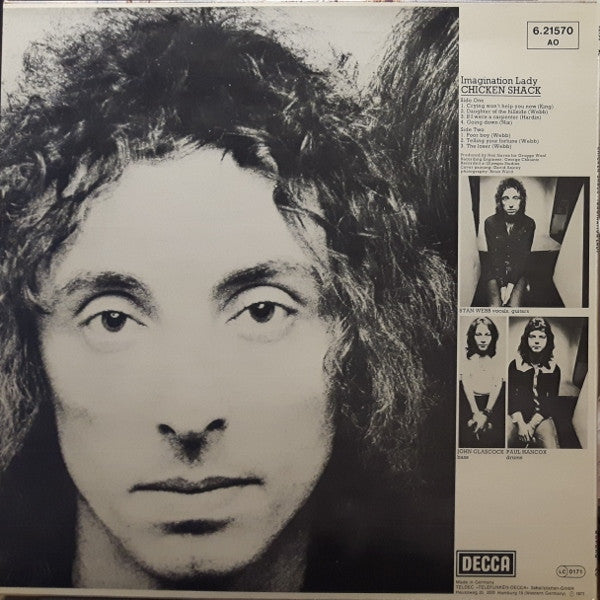 Chicken Shack : Imagination Lady (LP, Album, RE)