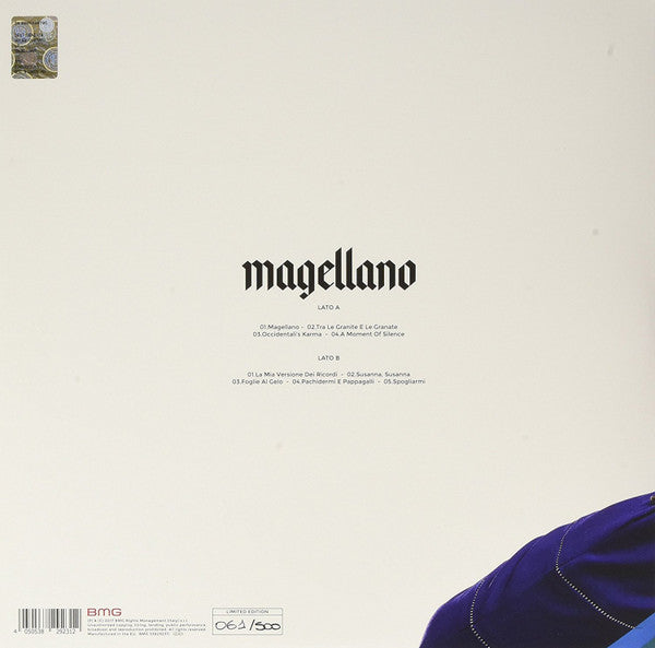 Francesco Gabbani : Magellano (LP, Album, Ltd, Num, Whi)