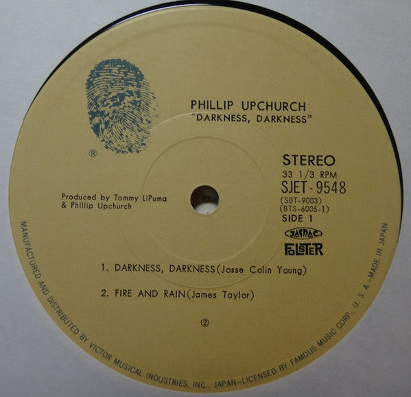Phillip Upchurch* : Darkness, Darkness (2xLP, Album, Gat)