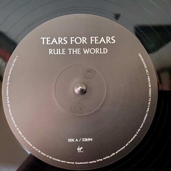 Tears For Fears : Rule The World (2xLP, Comp, Gat)