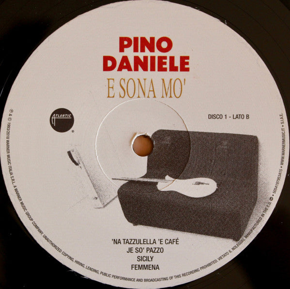 Pino Daniele : E Sona Mo' (2xLP, Album, RE, S/Edition)