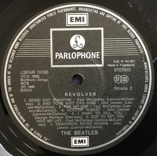 The Beatles : Revolver (LP, Album, RE)