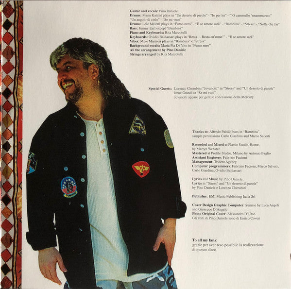 Pino Daniele : Non Calpestare I Fiori Nel Deserto (2xLP, Album, Etch, RE, RM, 180)