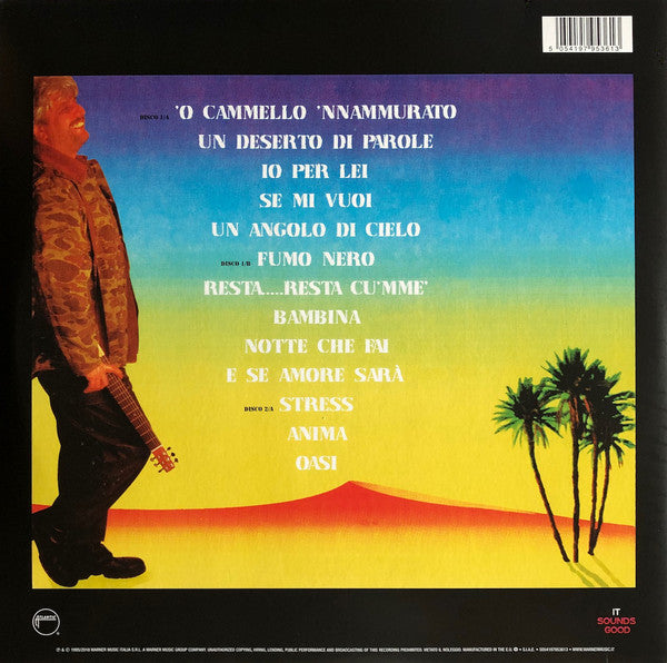 Pino Daniele : Non Calpestare I Fiori Nel Deserto (2xLP, Album, Etch, RE, RM, 180)