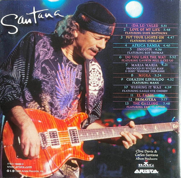 Santana : Supernatural (CD, Album, RE)
