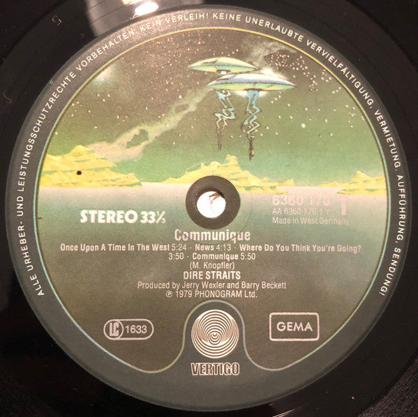 Dire Straits : Communiqué (LP, Album)