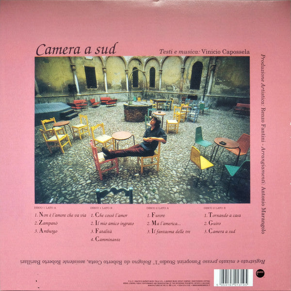 Vinicio Capossela : Camera A Sud (2xLP, Album, RM, Gat)