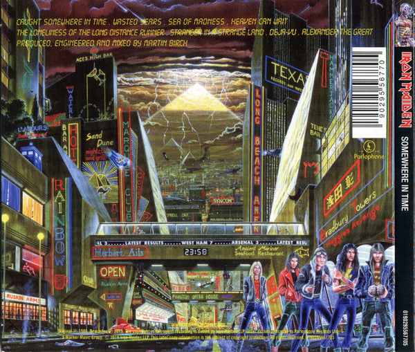 Iron Maiden : Somewhere In Time (CD, Album, RE, RM, Dig)