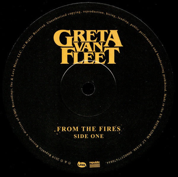 Greta Van Fleet : From The Fires (LP, EP, RSD, RE)
