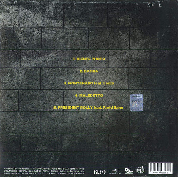 Guè Pequeno : Gelida Estate EP (LP, EP, Ltd)