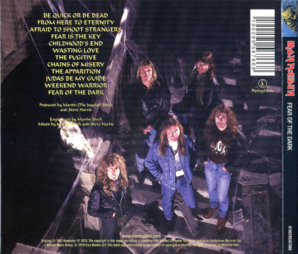 Iron Maiden : Fear Of The Dark (CD, Album, RE, RM)