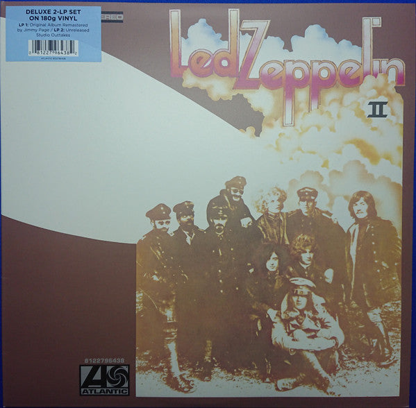Led Zeppelin : Led Zeppelin II (LP, Album, RE, RM + LP, Album, Com + Dlx, 180)