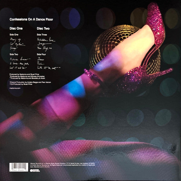 Madonna : Confessions On A Dance Floor (2xLP, Album, Ltd, RE, Pin)