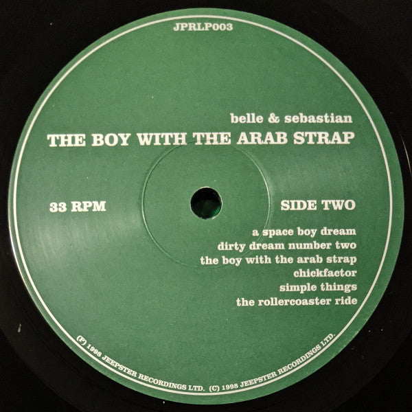 Belle & Sebastian : The Boy With The Arab Strap (LP, Album, RE)