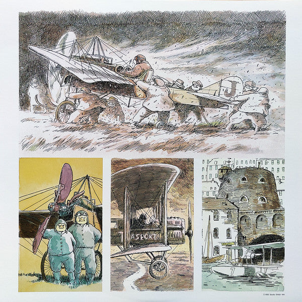 Joe Hisaishi : 紅の豚 (イメージアルバム) = Porco Rosso (Image Album) (LP, Album)