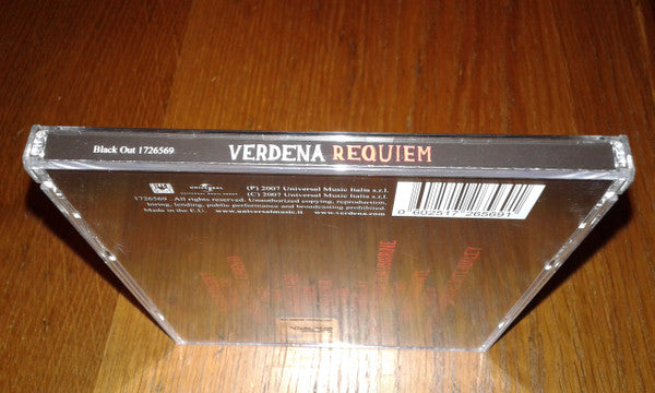 Verdena : Requiem (CD, Album)