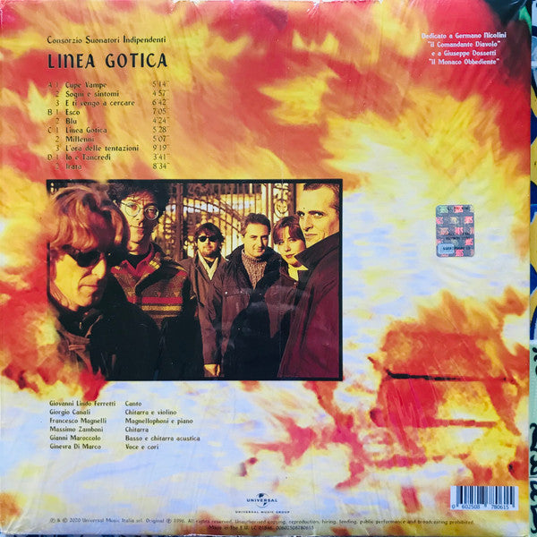 Consorzio Suonatori Indipendenti* : Linea Gotica (2xLP, Album, RE, Tra)