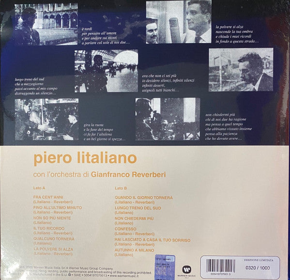 Piero Ciampi : Piero Litaliano (LP, RSD, Ltd, Num, RE, RM, 180)