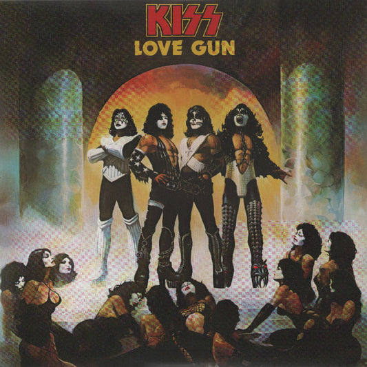 Kiss : Love Gun (LP, Album, Ltd, RE, Tan)