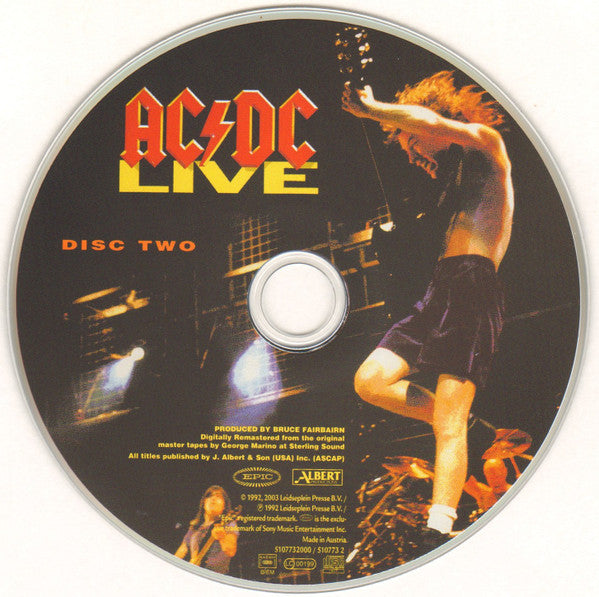 AC/DC : Live (2xCD, Album, RE, RM, Dig)
