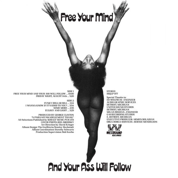Funkadelic : Free Your Mind And Your Ass Will Follow (LP, Album, RE, Blu)