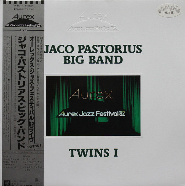 Jaco Pastorius Big Band : Twins I (Aurex Jazz Festival '82) (LP, Album, Promo)