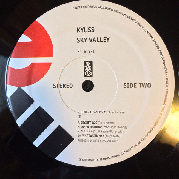 Kyuss : Welcome To Sky Valley (LP, Album, RE)