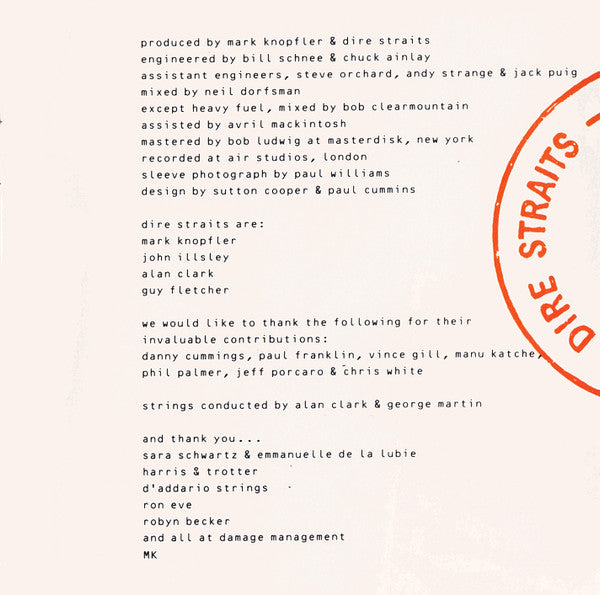 Dire Straits : On Every Street (CD, Album, PDO)