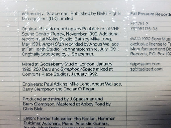 Spiritualized®* : Lazer Guided Melodies (2x12", Album, RE, S/Edition, 180)