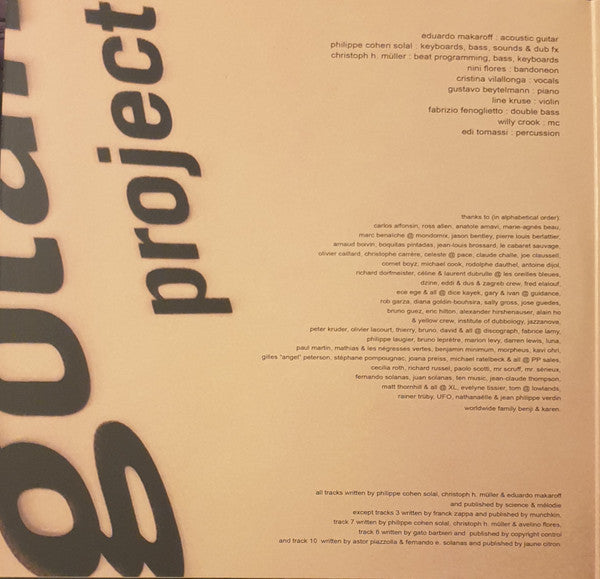 Gotan Project : La Revancha Del Tango (2xLP, Album, RE, Gat)