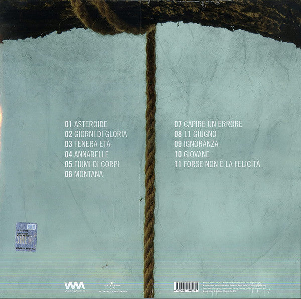Fast Animals And Slow Kids : Forse Non È La Felicità (LP, Album, RE, RP)