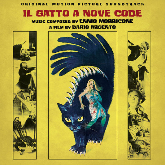 Ennio Morricone : Il Gatto A Nove Code - Original Motion Picture Soundtrack (LP, Album, Dlx, Ltd, Smo)