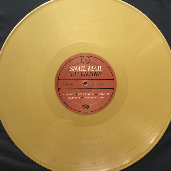 Snail Mail (2) : Valentine (LP, Album, Ltd, Gol)