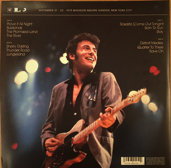Bruce Springsteen & The E-Street Band : The Legendary 1979 No Nukes Concerts (2xLP, Album)