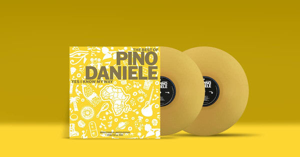 Pino Daniele : The Best Of Pino Daniele (Yes I Know My Way) (2xLP, Comp, Ltd, Num, RM, Gol)