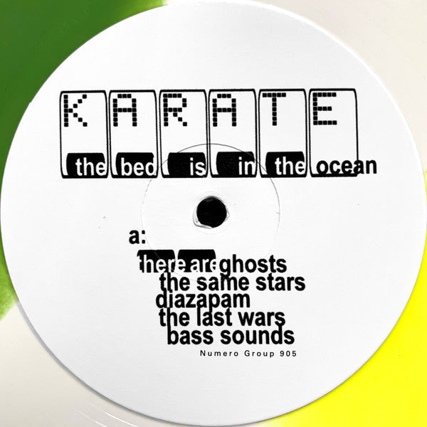 Karate : The Bed Is In The Ocean (LP, Album, Ltd, RE, RM, Leg)