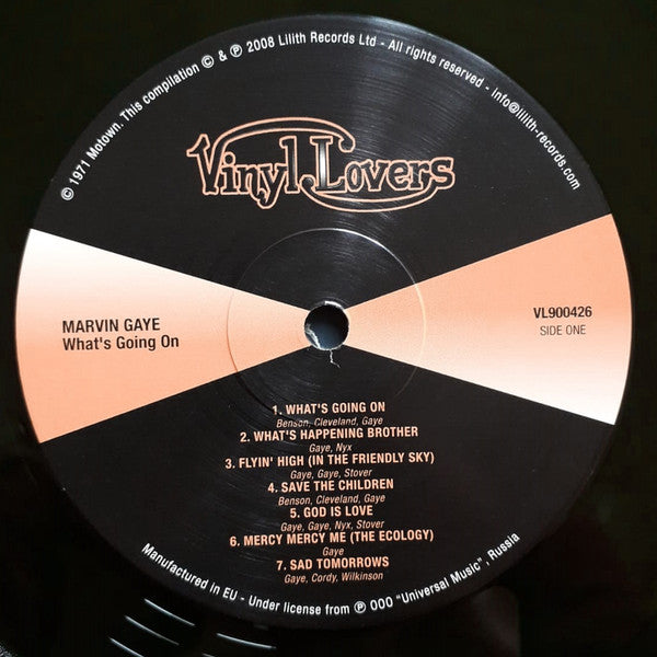 Marvin Gaye : What's Going On (LP, Album, Ltd, RE, RM, Gre)