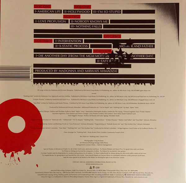 Madonna : American Life (LP + LP + Album, RE)