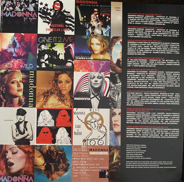 Madonna : Finally Enough Love (2xLP, Comp, RM)