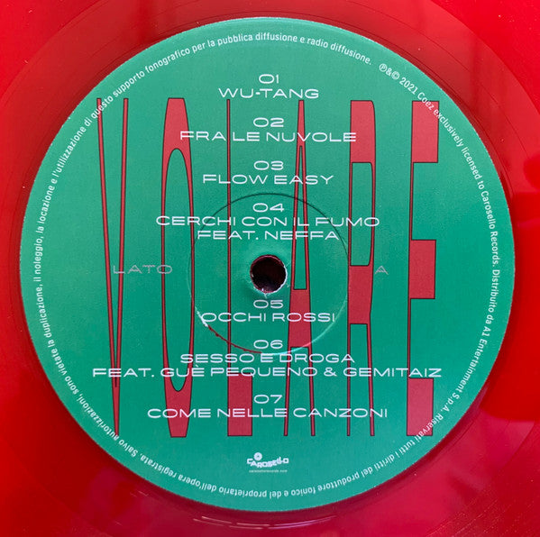 Coez : Volare (LP, Album, Red)