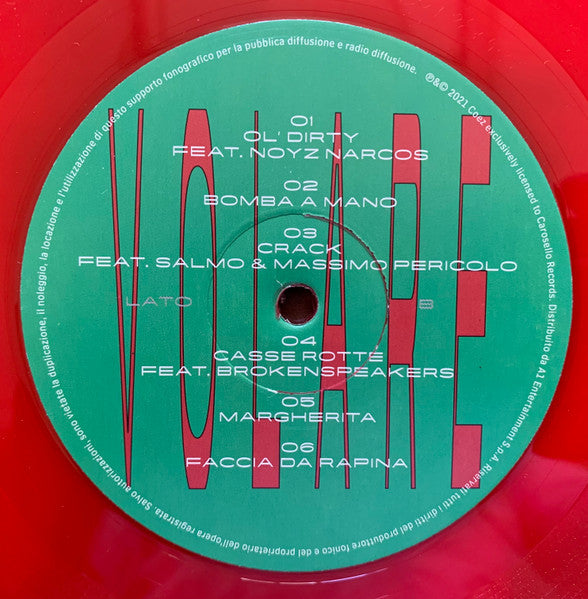 Coez : Volare (LP, Album, Red)