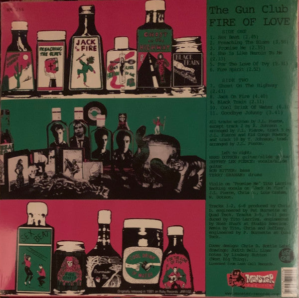 The Gun Club : Fire Of Love (LP, Album, RE, 180)