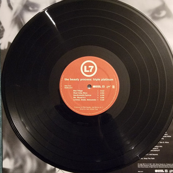 L7 : The Beauty Process: Triple Platinum (LP, Album, Ltd, RE)