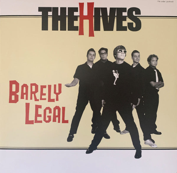 The Hives : Barely Legal (LP, Album, Ltd, RE, Blo)