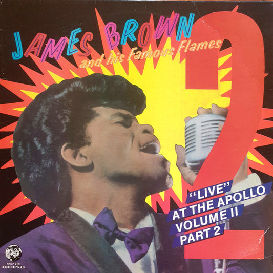 James Brown And His Famous Flames* : "Live" At The Apollo Volume II (Part 2) (LP, Album, RE)