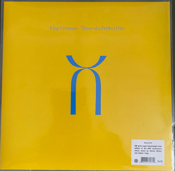 King Crimson : Three Of A Perfect Pair (LP, Album, RE, RM, 200)