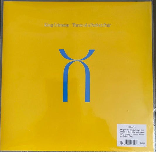 King Crimson : Three Of A Perfect Pair (LP, Album, RE, RM, 200)
