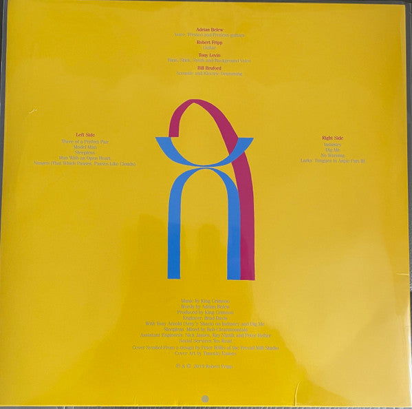 King Crimson : Three Of A Perfect Pair (LP, Album, RE, RM, 200)