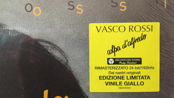 Vasco Rossi : Colpa D'Alfredo (LP, Album, Ltd, RE, RM, Yel)