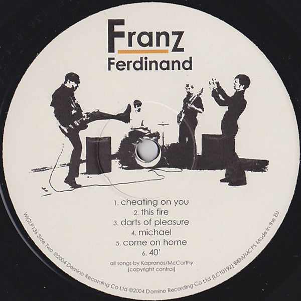 Franz Ferdinand : Franz Ferdinand (LP, Album, RP)